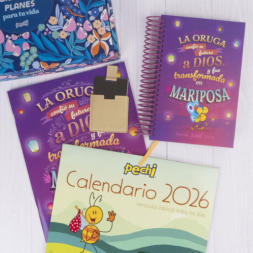 KIT AGENDA 2026 ESPIRAL MARIPOSA