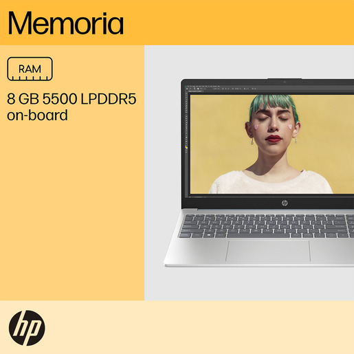 COMPUTADORA LAPTOP HP 15-FC0250LA RYZEN 5 - 8GB - 512GB -WIN 11 H