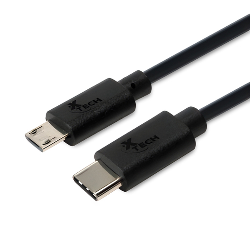CABLE XTECH XTC-520 USB TIPO C MACHO A MICRO USB