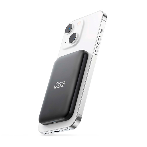 POWERBANK INALAMBRICO MAGNETICO, 5000MAH, I2GO
