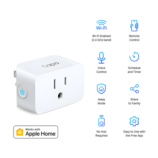 MINI ENCHUFE WI-FI INTELIGENTE CON HOMEKIT