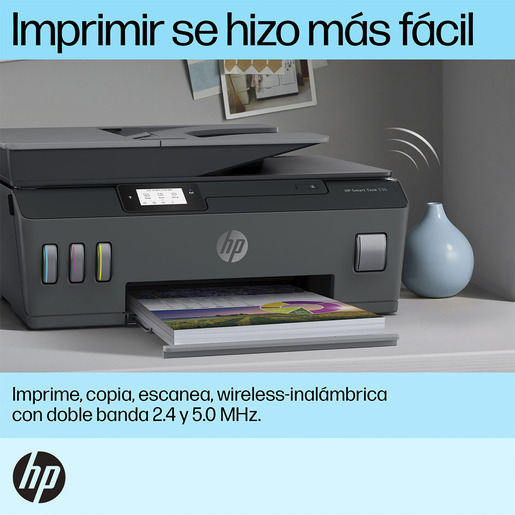 IMPRESORA MULTIFUNCIONAL HP 530 TANQUE DE TINTA (IMPRIME, COPIA Y ESCANEA)