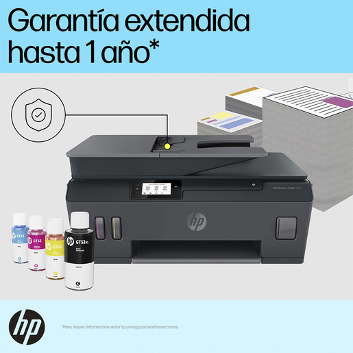 IMPRESORA MULTIFUNCIONAL HP 530 TANQUE DE TINTA (IMPRIME, COPIA Y ESCANEA)