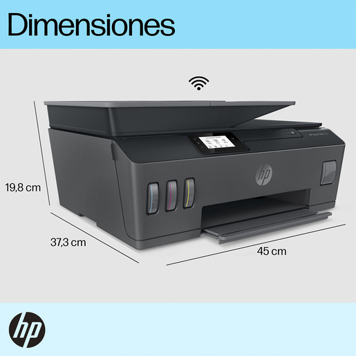 IMPRESORA MULTIFUNCIONAL HP 530 TANQUE DE TINTA (IMPRIME, COPIA Y ESCANEA)