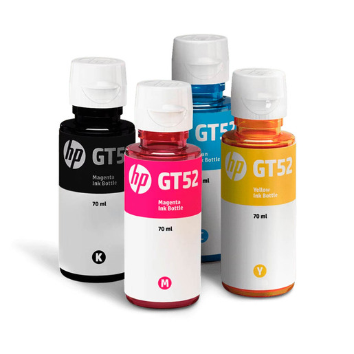 COMBO BOTELLAS DE TINTA HP GT53/GT52