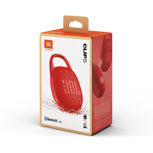 BOCINA JBL CLIP 5 ROJO JBLCLIP5REDAM