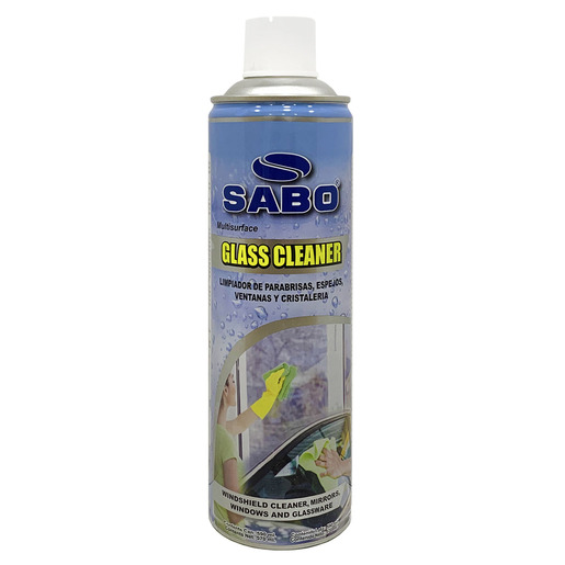LIMPIADOR DE VIDRIOS Y CRISTALES SABO 590 ML