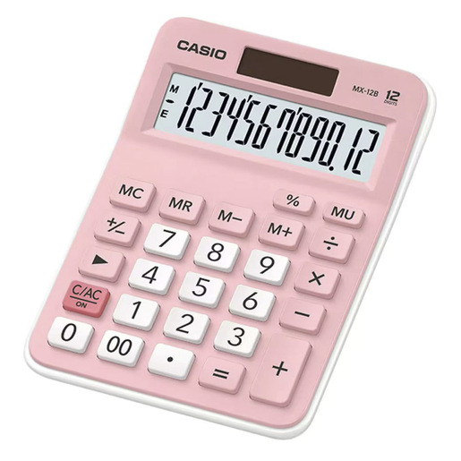 CALCULADORA CASIO DE MESA MX-12B-PK