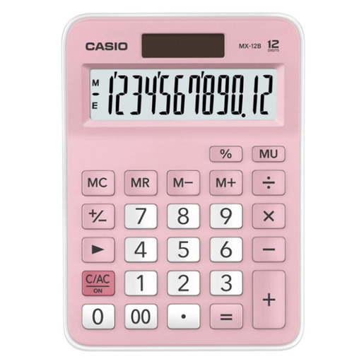 CALCULADORA CASIO DE MESA MX-12B-PK