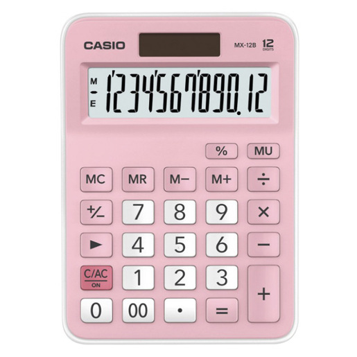 CALCULADORA CASIO DE MESA MX-12B-PK