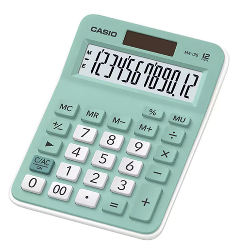 CALCULADORA CASIO DE ESCRITORIO COMPACTA MX-12B-GN