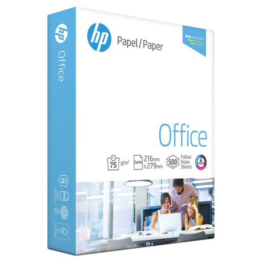 PAPEL HP OFFICE T/CARTA RESMA